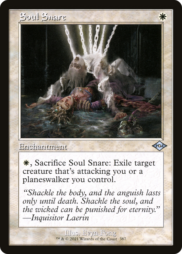Soul Snare (Retro Frame) (MH2-387) - Modern Horizons 2 Etched Foil