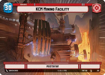 MCM Mining Facility // Battle Droid (Hyperspace) (301 // T03) - Twilight of the Republic