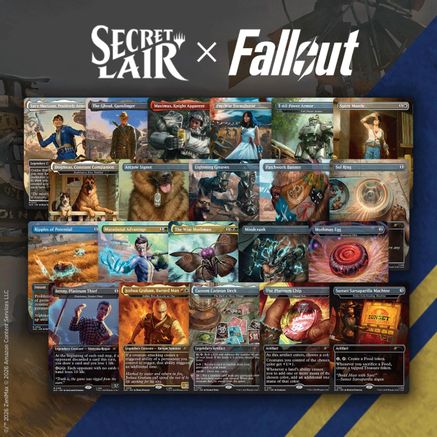 Secret Lair x Fallout: Rad Superdrop: The Vault-Issue Non-Foil Bundle