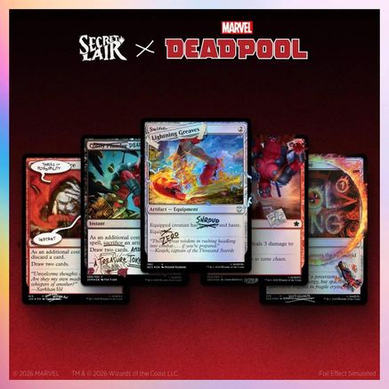 Secret Lair Drop: Secret Lair x Marvel's Deadpool: I Fixed It (You're Welcome) - Traditional Foil Edition