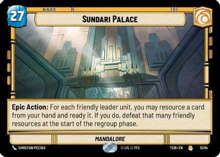 Sundari Palace (10/84) - Twin Suns