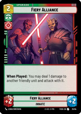 Fiery Alliance (25/84) - Twin Suns