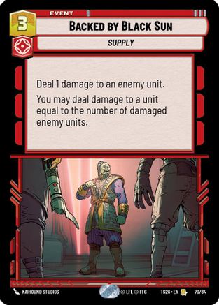 Backed by Black Sun (70/84) - Twin Suns