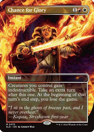 Chance for Glory (SLD-2470) - Secret Lair Drop Series Foil