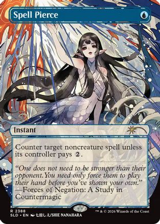 Spell Pierce (2388) (SLD-2388) - Secret Lair Drop Series