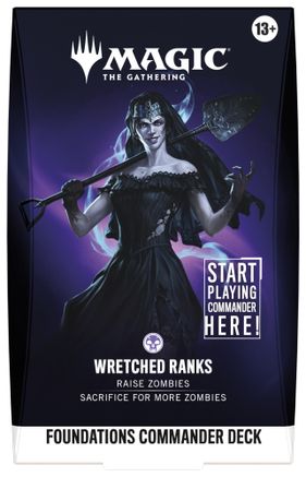 Foundations Commander Deck - Wretched Ranks