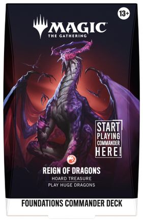 Foundations Commander Deck - Reign of Dragons