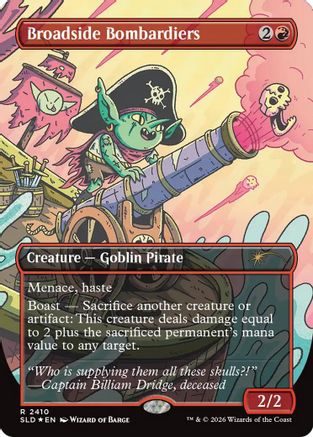 Broadside Bombardiers (SLD-2410) - Secret Lair Drop Series Foil