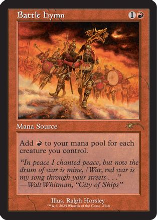 Battle Hymn (SLD-2346) - Secret Lair Drop Series Foil