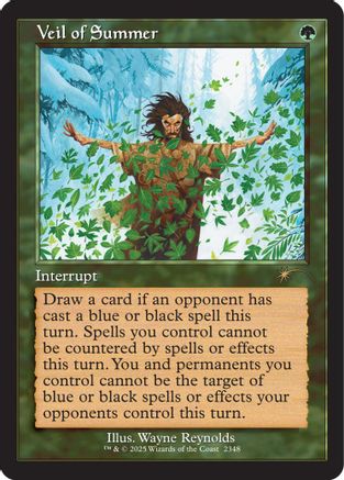 Veil of Summer (2348) (SLD-2348) - Secret Lair Drop Series Foil