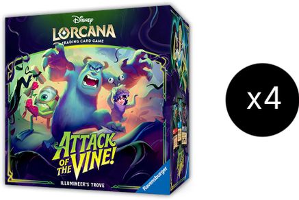 Disney Lorcana: Attack of the Vine! Illumineer's Trove Case