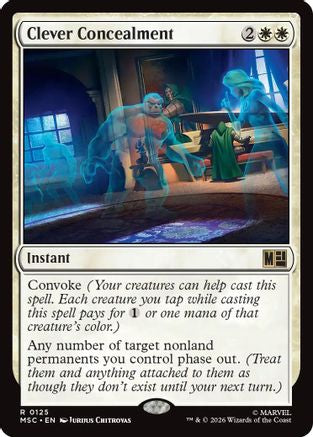 Clever Concealment (MSC-125) - Commander: Marvel Super Heroes