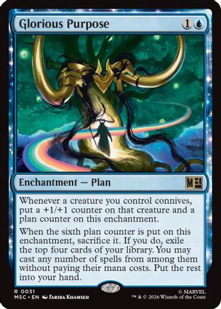 Glorious Purpose (MSC-031) - Commander: Marvel Super Heroes