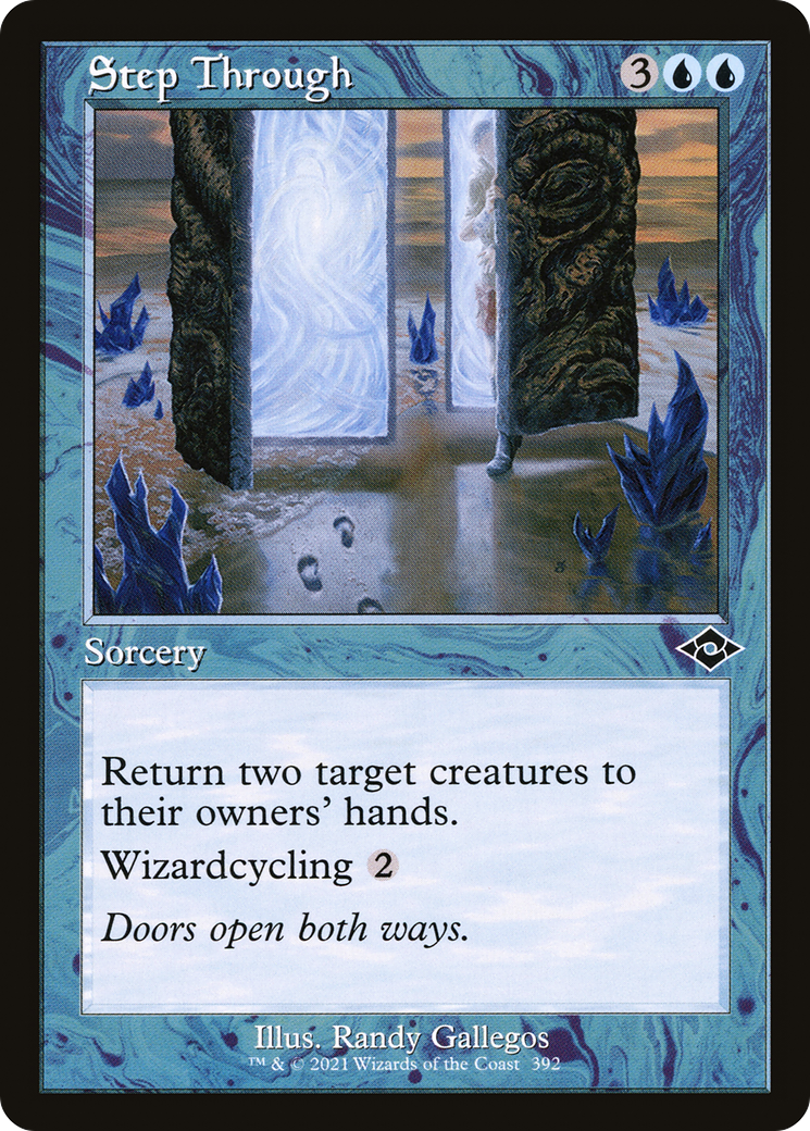 Step Through (Retro Frame) (MH2-392) - Modern Horizons 2 Etched Foil