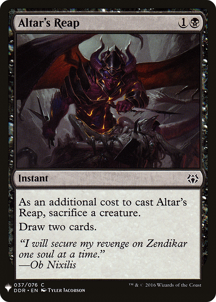 Altar's Reap [Mystery Booster]