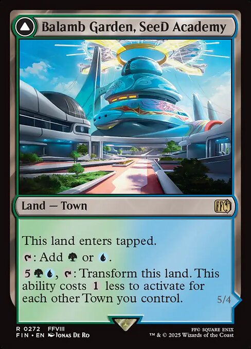 Balamb Garden, SeeD Academy // Balamb Garden, Airborne (FIN 272) [Final Fantasy]