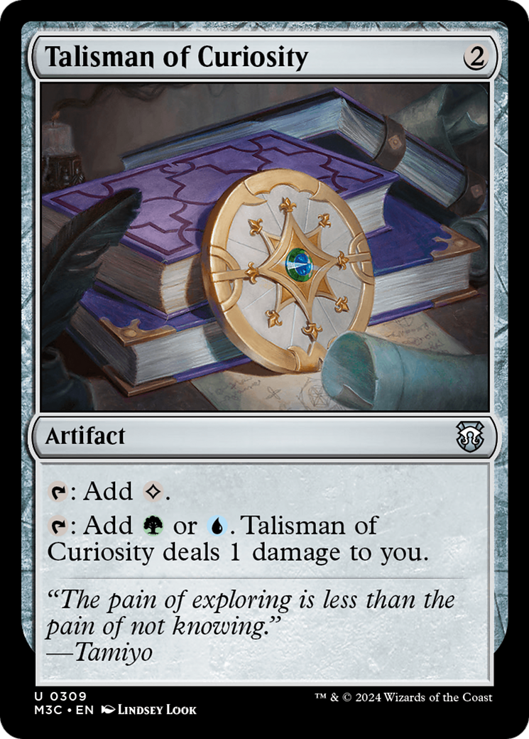 Talisman of Curiosity [Modern Horizons 3 Commander]