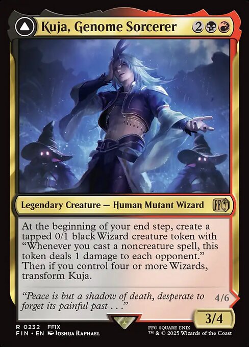 Kuja, Genome Sorcerer // Trance Kuja, Fate Defied (FIN 232) [Final Fantasy]