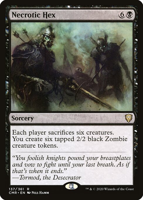 Necrotic Hex (CMR 137) [Commander Legends]