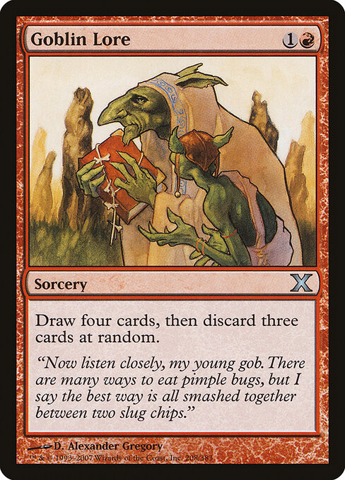 Goblin Lore (10E 208) [Tenth Edition]