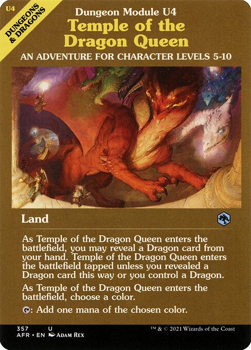 Temple of the Dragon Queen (AFR 357) [Adventures in the Forgotten Realms]