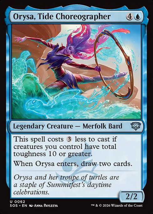 Orysa, Tide Choreographer (SOS 62) [Secrets of Strixhaven]