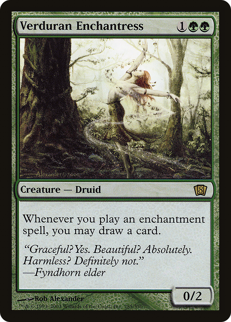 Verduran Enchantress [Eighth Edition]