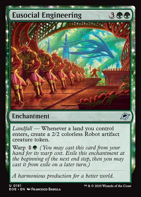 Eusocial Engineering (EOE 181) [Edge of Eternities]