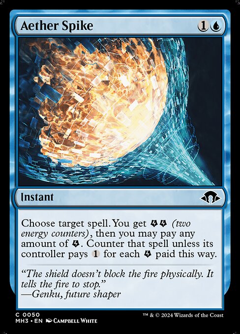 Aether Spike (MH3 50) [Modern Horizons 3]