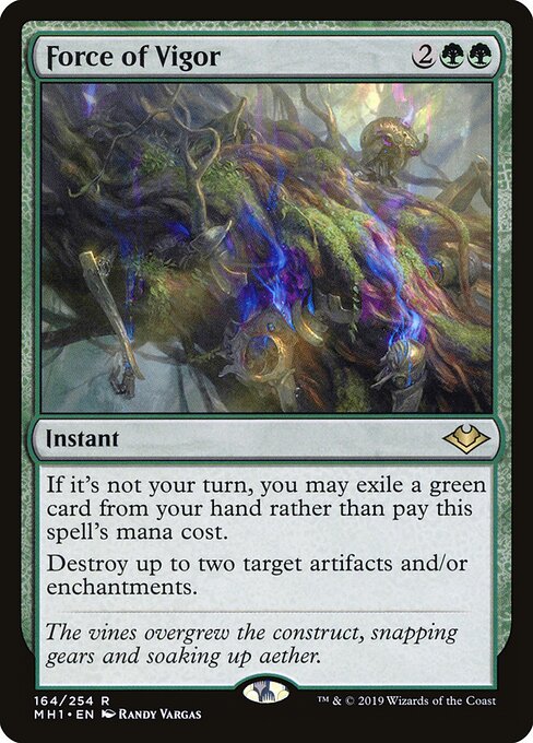 Force of Vigor (MH1 164) [Modern Horizons]