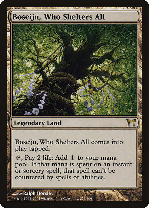 Boseiju, Who Shelters All (CHK 273) [Champions of Kamigawa]