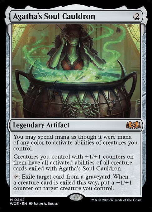 Agatha's Soul Cauldron (WOE 242) [Wilds of Eldraine]