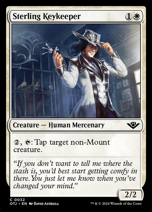Sterling Keykeeper (OTJ 32) [Outlaws of Thunder Junction]