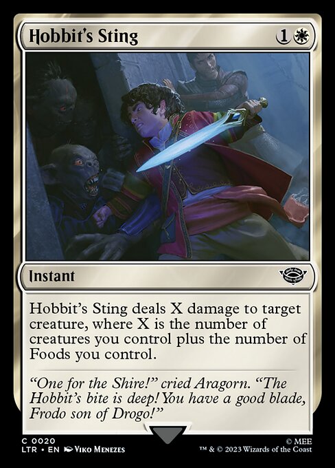 Hobbit's Sting (LTR 20) [The Lord of the Rings: Tales of Middle-earth]