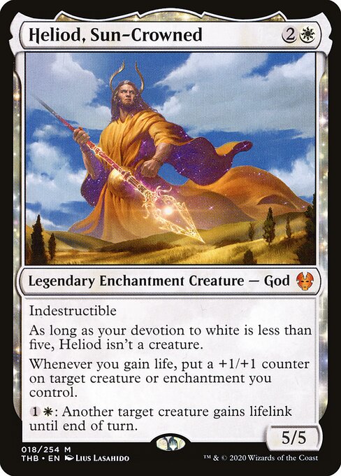 Heliod, Sun-Crowned (THB 18) [Theros Beyond Death]