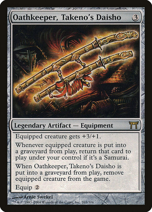 Oathkeeper, Takeno's Daisho (CHK 265) [Champions of Kamigawa]
