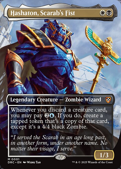 Hashaton, Scarab's Fist (DRC 1) [Aetherdrift Commander]