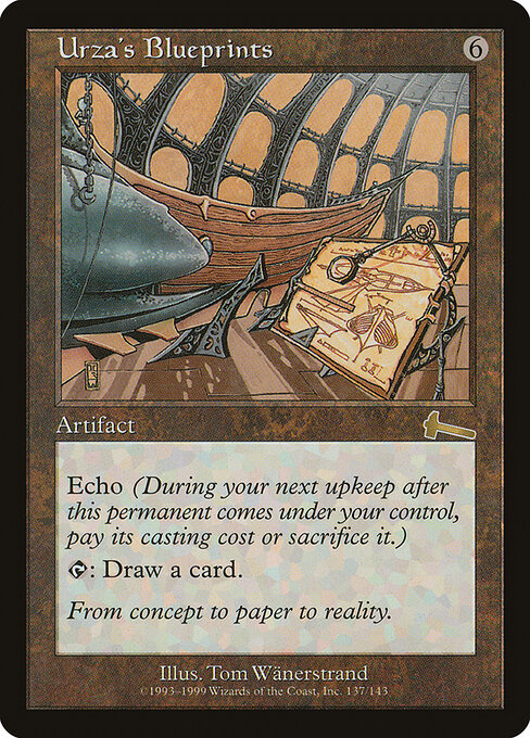 Urza's Blueprints (ULG 137) [Urza's Legacy]