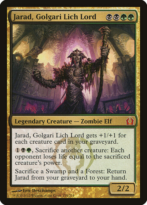 Jarad, Golgari Lich Lord (RTR 174) [Return to Ravnica]