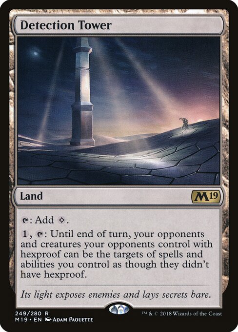 Detection Tower (M19 249) [Core Set 2019]