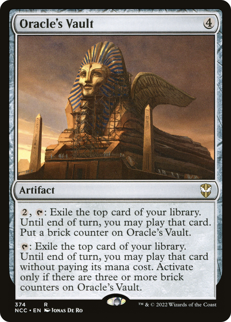 Oracle's Vault [Streets of New Capenna Commander]
