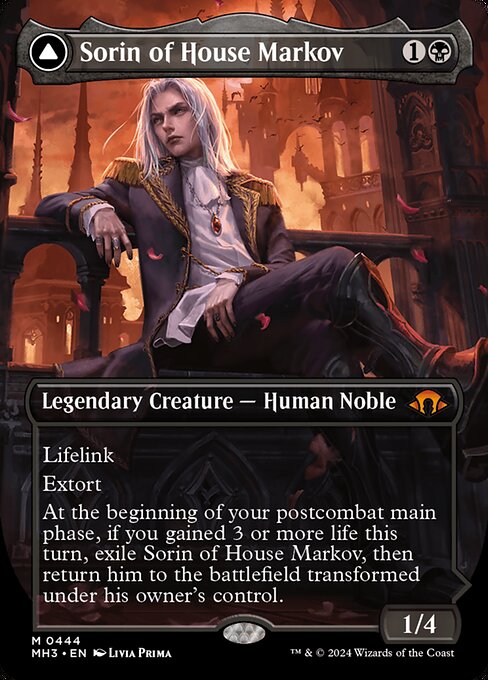 Sorin of House Markov // Sorin, Ravenous Neonate (MH3 444) [Modern Horizons 3]