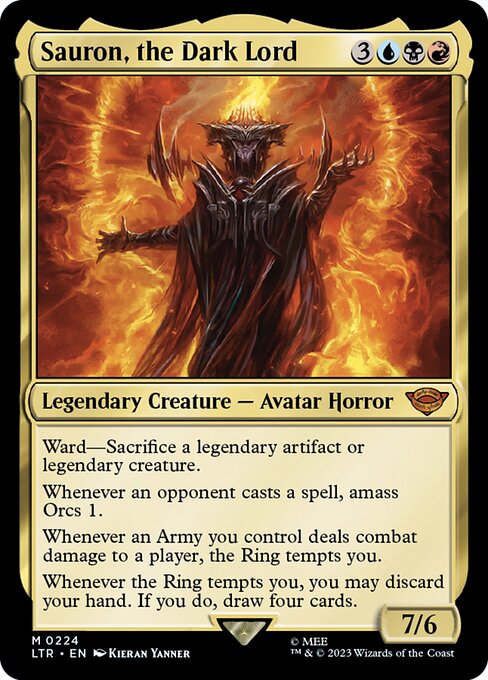 Sauron, the Dark Lord (LTR 224) [The Lord of the Rings: Tales of Middle-earth]