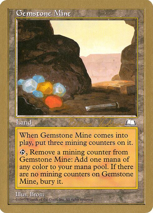 Gemstone Mine (WC98 bs164) [World Championship Decks 1998]