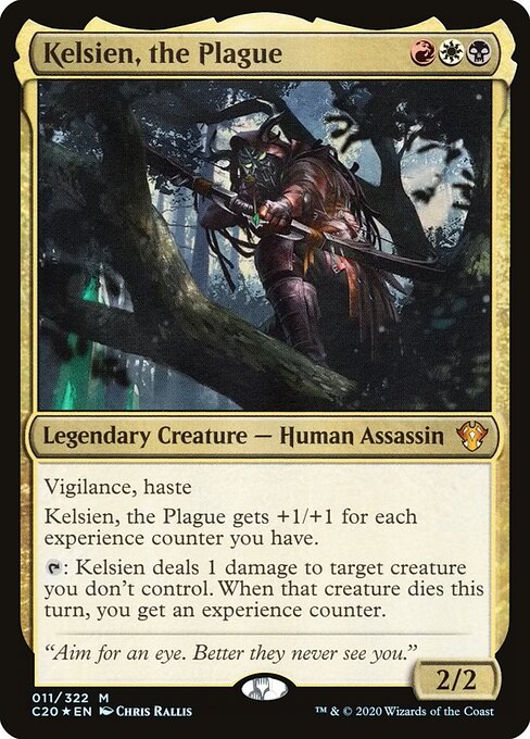 Kelsien, the Plague (C20 11) [Commander 2020]
