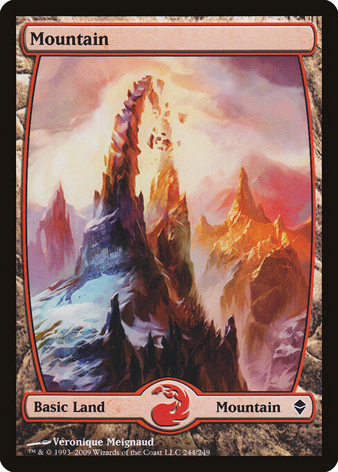 Mountain (ZEN 244) [Zendikar]