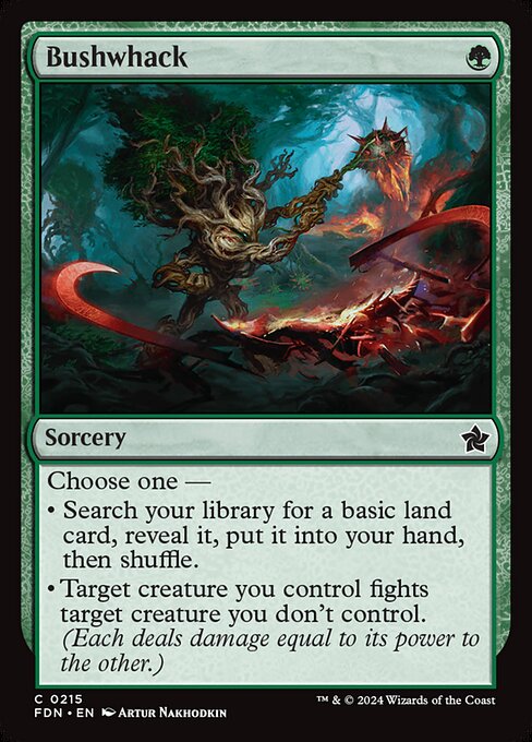 Bushwhack (FDN 215) [Foundations]