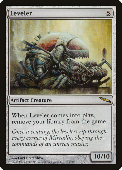 Leveler (MRD 195) [Mirrodin]