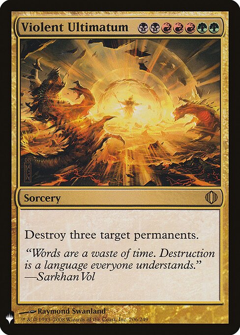 Violent Ultimatum (PLST ALA-206) [The List]