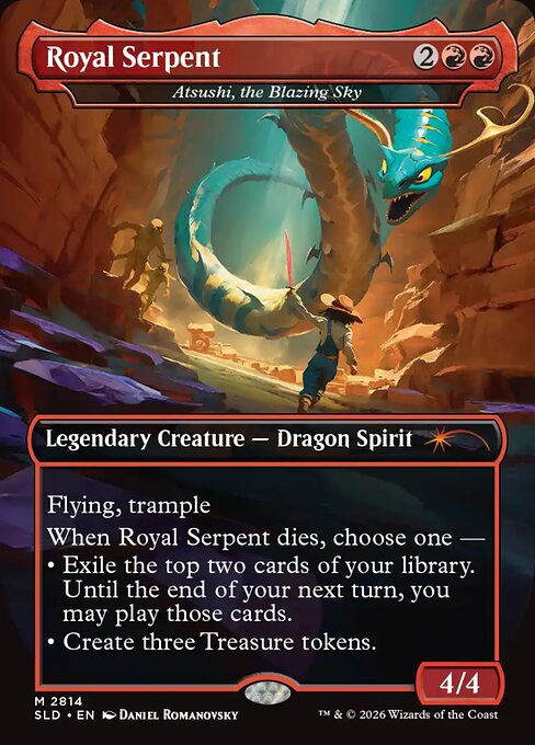 Atsushi, the Blazing Sky (SLD 2814) [Secret Lair Drop]